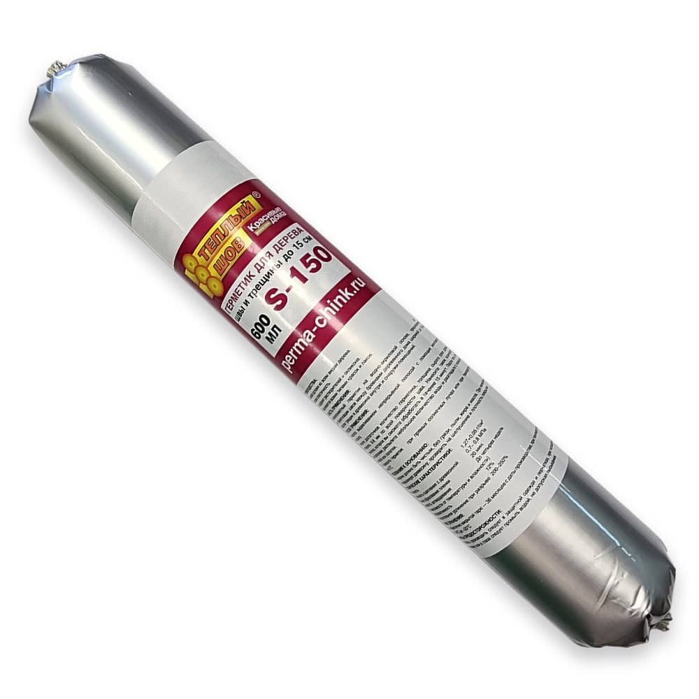 Герметик «Тёплый шов» S-150 для деревянного дома
